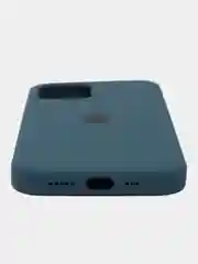 Лимонный чехол Silicone Case для iPhone 12 / iPhone 12 Pro, закрытый низ