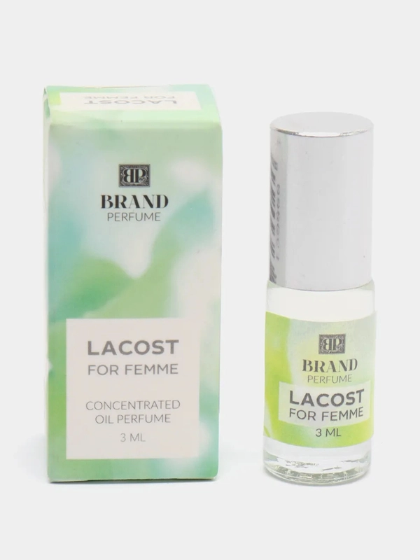 Масляные духи по мотивам Lacost for Femme (Лакосте Пур Фам), роликовый флакон, 3 мл