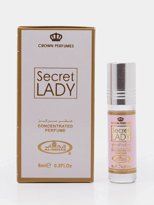 Secret Lady Al Rehab масляный концентрат женский аромат по мотивам Givench живанш секрет
