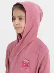 Мятный халат для девочки