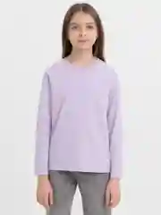 Сиреневый свитшот