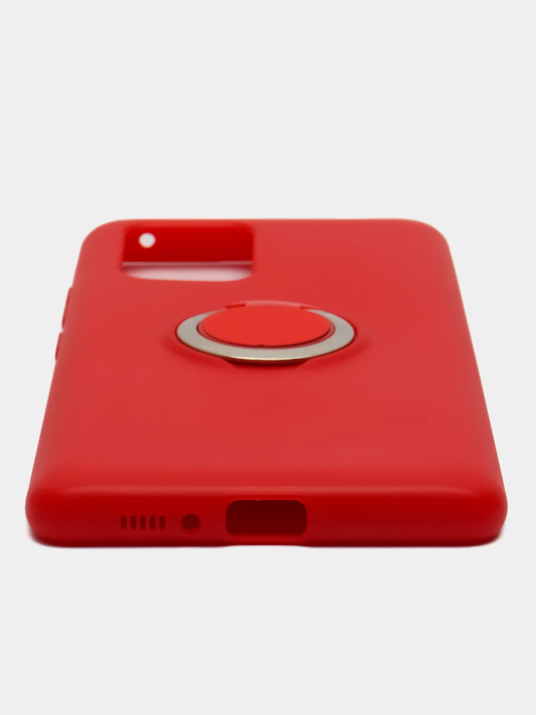 Красный чехол накладка с кольцом RING Samsung A21/S20+/M21A31/A21S/S11+/A41/S20/S11/NOTE10/A91