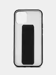 Черный чехол-накладка с магнитным держателем для /SAMSUNG/IPHONE/12MINI/13PROMAX/A52/A32