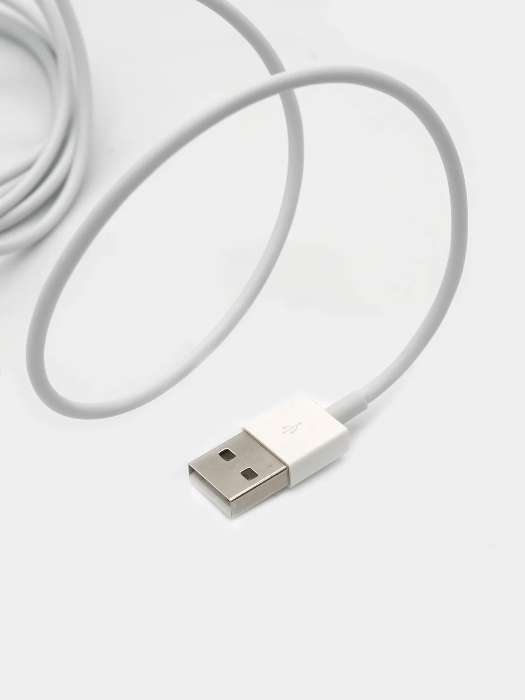 Белый зарядный кабель для iPhone, USB - Lightning , 1,5 метра