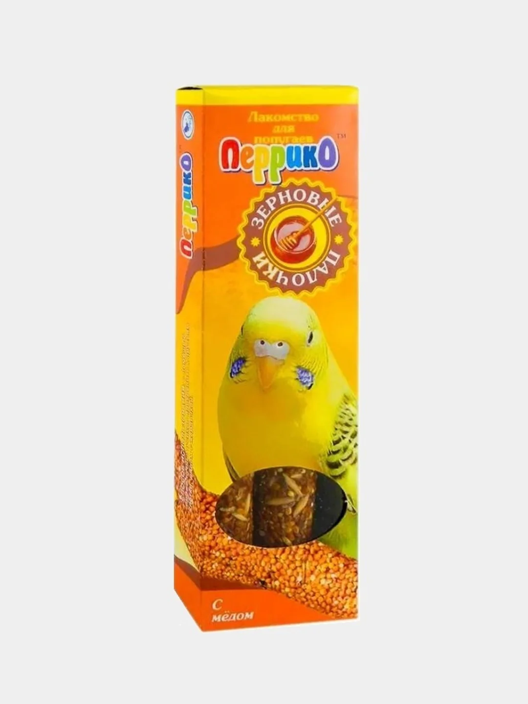 Зерновые палочки для попугаев "Перрико", разные вкусы, 2 штуки, 100 г