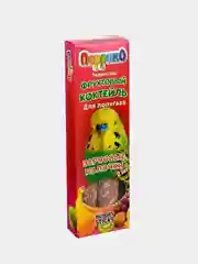 Зерновые палочки для попугаев "Перрико", разные вкусы, 2 штуки, 100 г