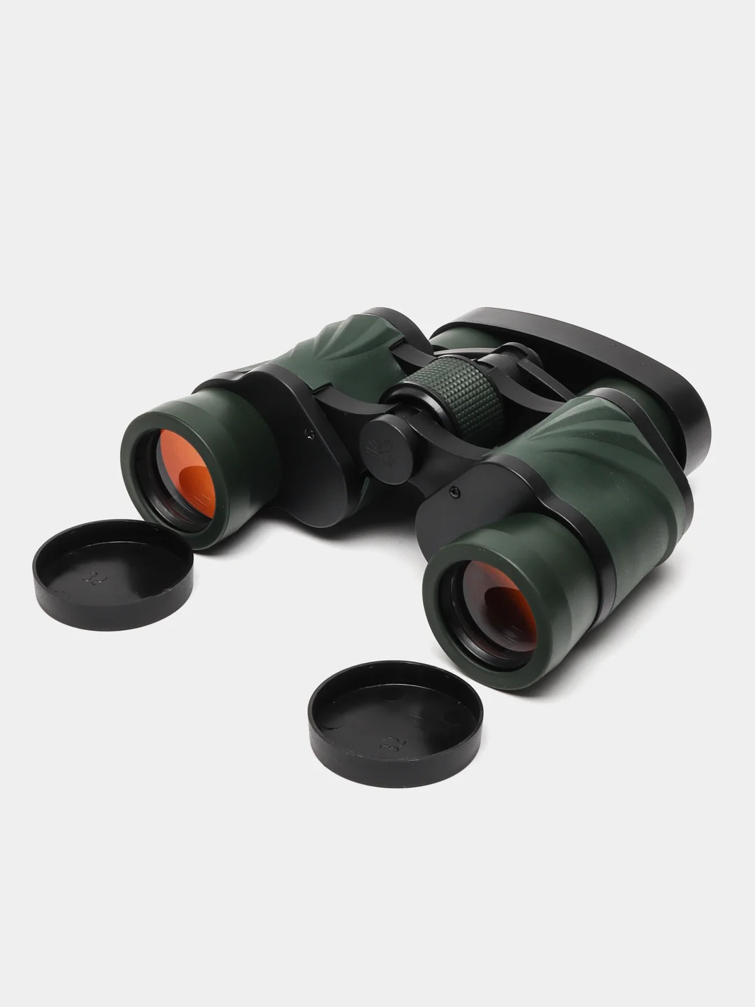 Зеленый бинокль охотничий, туристический BINOCULARS 40 х 40, с 8-кратным увеличением
