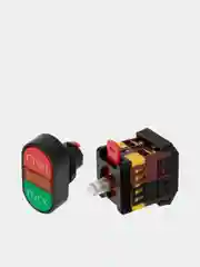 Кнопка APBB-22 Пуск-Стоп овальная 230 В NO+NC