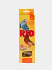 Палочки (лакомство) Rio для всех видов птиц с яйцом и ракушечником, 2 штуки по 40 г