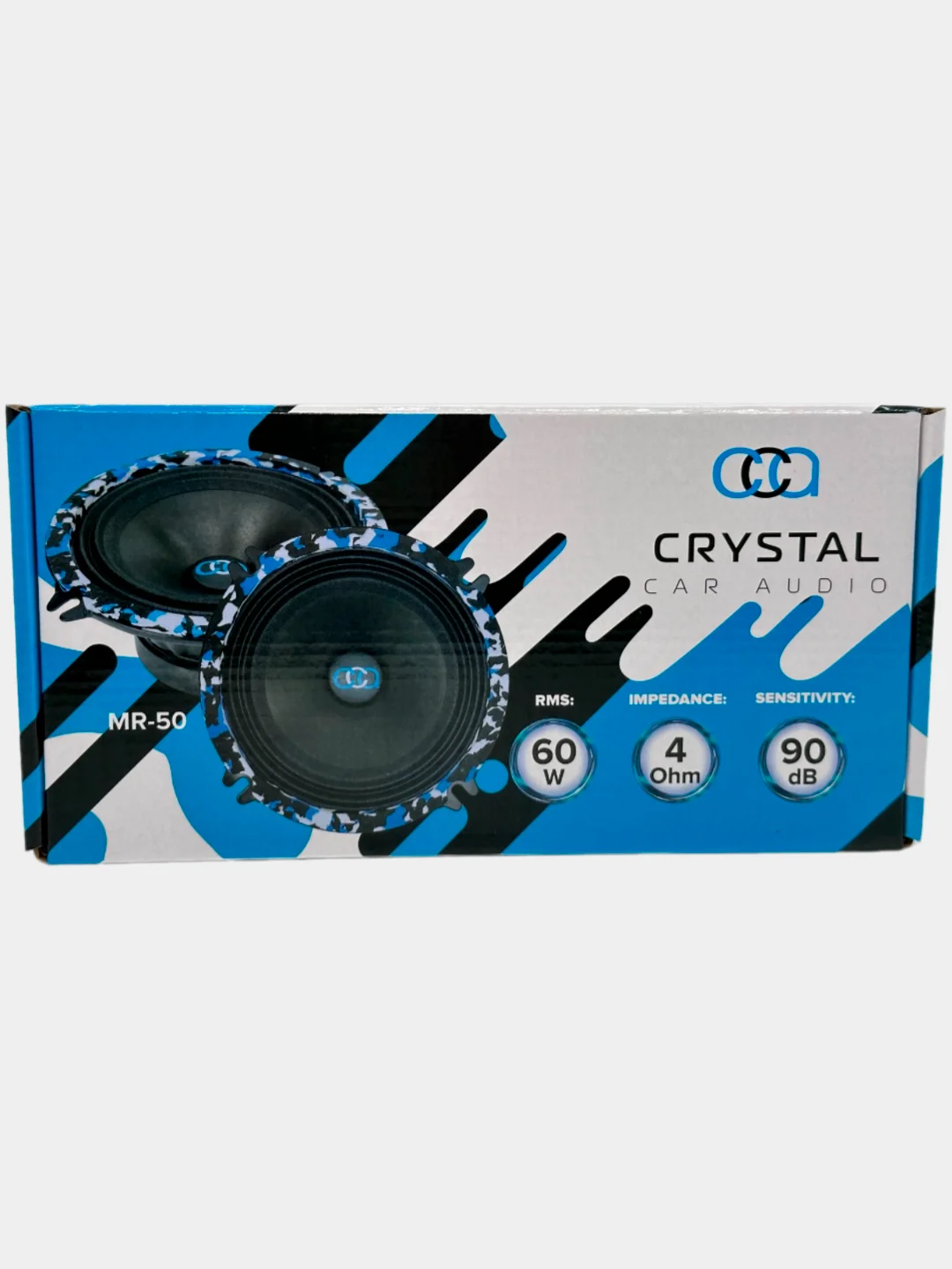 Динамики CrystalCarAudio MR-50, 13 см, эстрадные среднечастотные