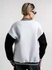 Белый бомбер утеплённый, с начесом, унисекс, осенний, теплый, зима