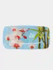 Коралловый блюдо в подарочной упаковке, прямоугольное, глубокое