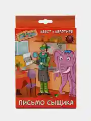 Манго настольная игра "Квест: Письмо сыщика", семейная, детектив