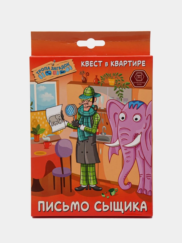 Настольная игра "Квест: Письмо сыщика", семейная, детектив