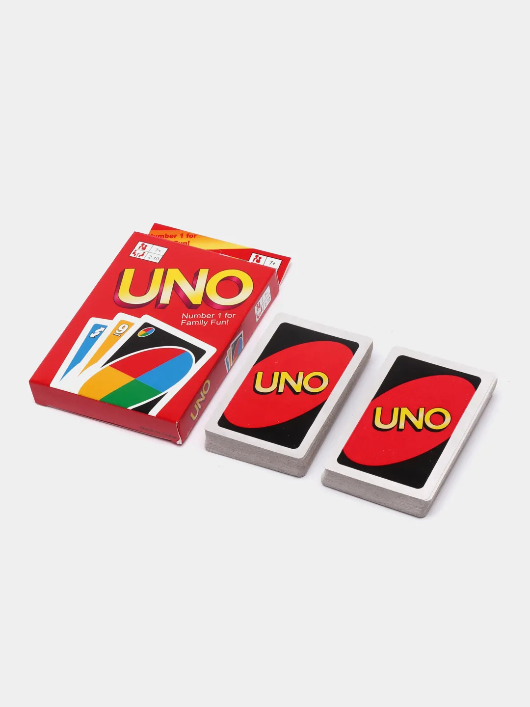 Настольная игра UNO (Уно) с инструкцией на русском языке купить по цене 119  ₽ в интернет-магазине Магнит Маркет