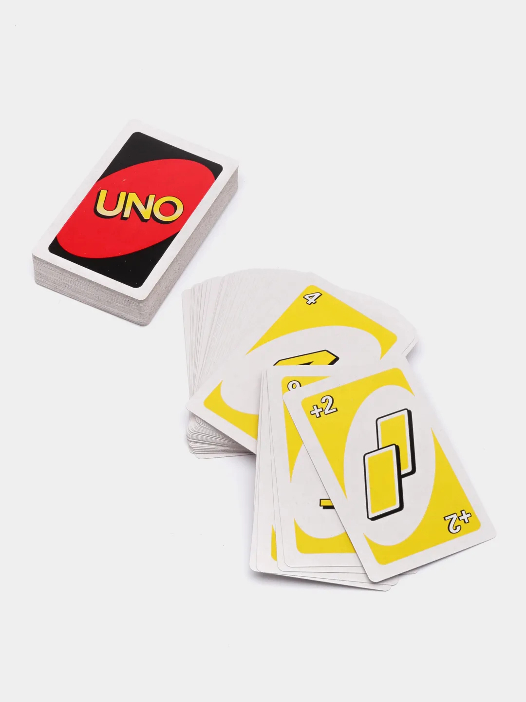 Настольная игра UNO (Уно) с инструкцией на русском языке купить по цене 119  ₽ в интернет-магазине Магнит Маркет