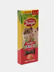 Палочки (лакомство) для мелких грызунов "Мед и ягоды" Happy Jungle, 3 штуки, 90 г