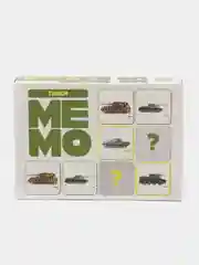 Игра настольная карточная "Мемо Танки"
