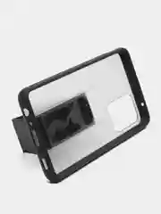 Розовый чехол-накладка с магнитным держателем для IPHONE/SAMSUNG/12M/A52/A22