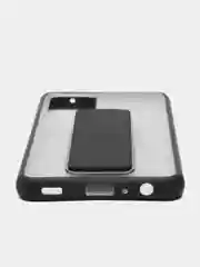 Розовый чехол-накладка с магнитным держателем для IPHONE/SAMSUNG/12M/A52/A22