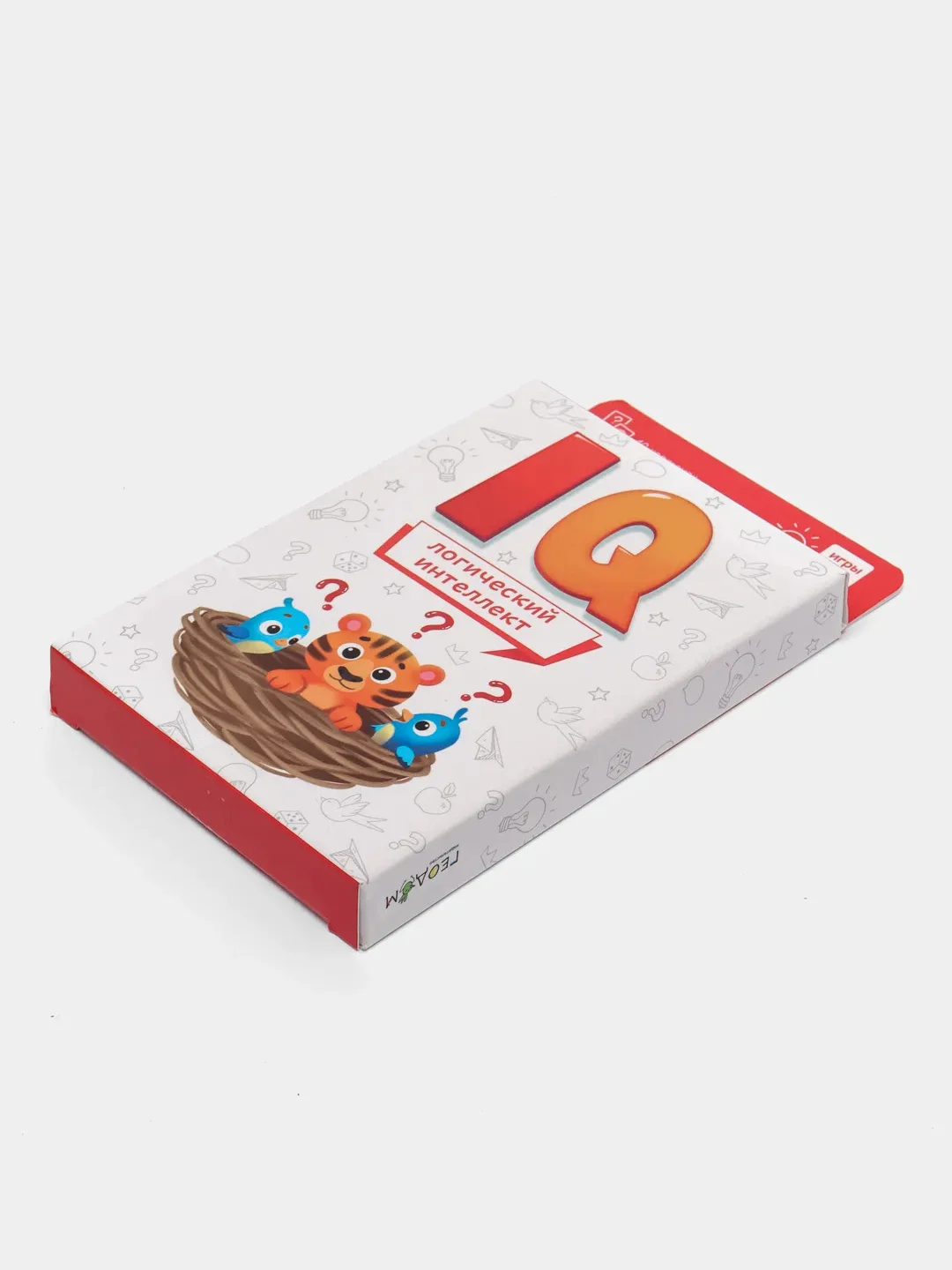 Игра карточная "Игры для ума. IQ Логический интеллект", 40 карточек, 8*12 см