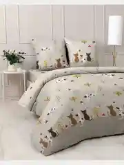Комплект постельного белья, 1,5 спальный, 2х спальный, евро, семейный, жатка, 8421-08