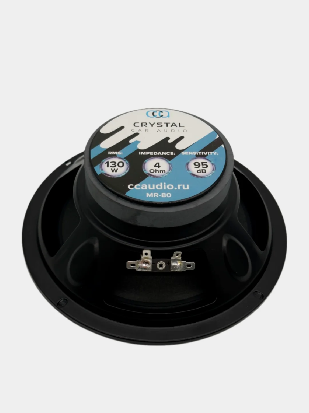 Динамики CrystalCarAudio MR-80, 20 см, эстрадные, среднечастотные
