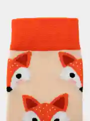 Носки женские с животными / Лиса / Яркие красочные носки
