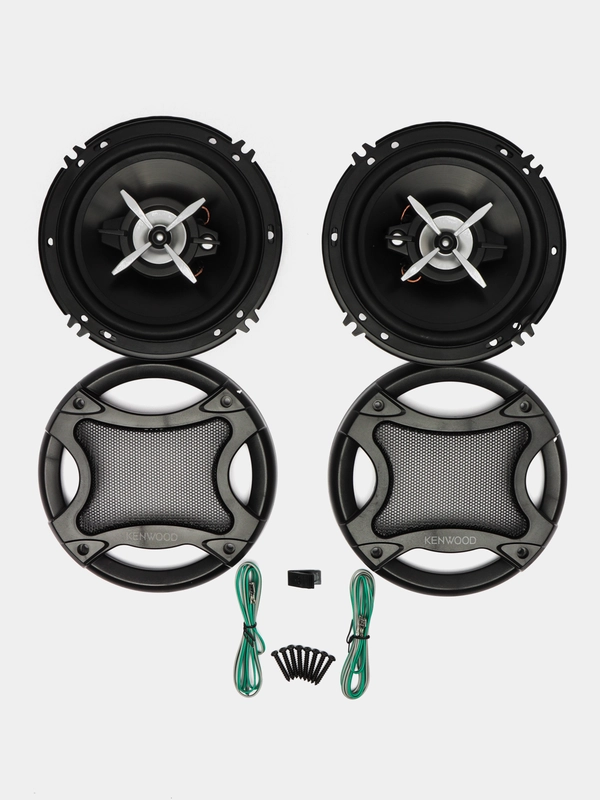Автомобильные динамики 16см, колонки Kenwood акустика в авто, 200 Вт 6" 160мм