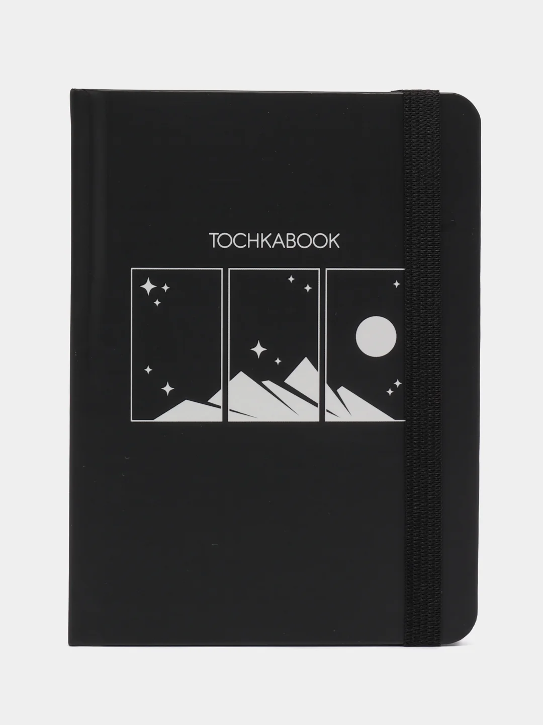 Черный блокнот в точку А6 Tochkabook Mini, 64 листа. Проф-Пресс