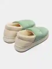 Желтый тапочки домашние теплые
