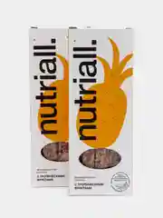 Лакомство Nutriall для птиц: зерновые палочки с фруктами, 2 упаковки, 6 штук