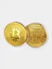 Подарочный набор с коллекционной монетой Биткоин - корпоративный подарок на Новый год