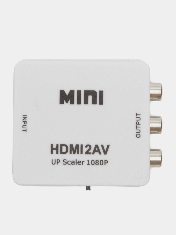 Видеоконвертер HDMI TO VIDEO+AUDIO PREMIER Вход HDMI выход RCA, питание 5VDC от USB