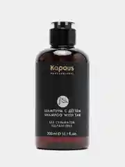 Бессульфатный шампунь с дёгтем против перхоти Kapous Shampoo With Tar, 300 мл