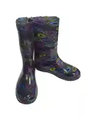 Индиго сапоги женские резиновые цветные