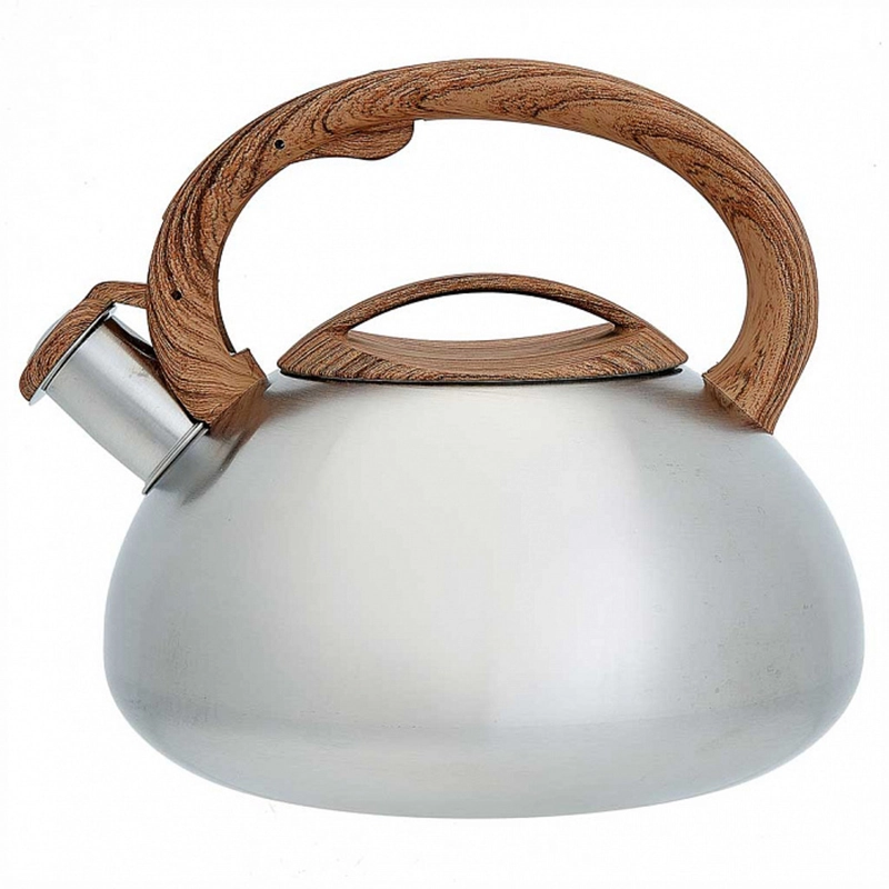 Чайник WEBBER BE-0593 и BE-0587 из нержавеющей стали со свестком объем 3л