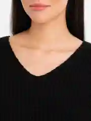 Черный свитер женский, вязаный