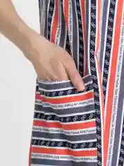 Пастельно-коралловый платье-туника женская, 100% хлопок