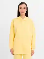 Лимонный женский спортивный костюм