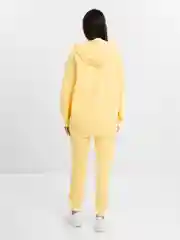 Лимонный женский спортивный костюм