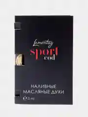 Lemontay масляные духи мужские №608 : code sport, код спорт, 3 мл