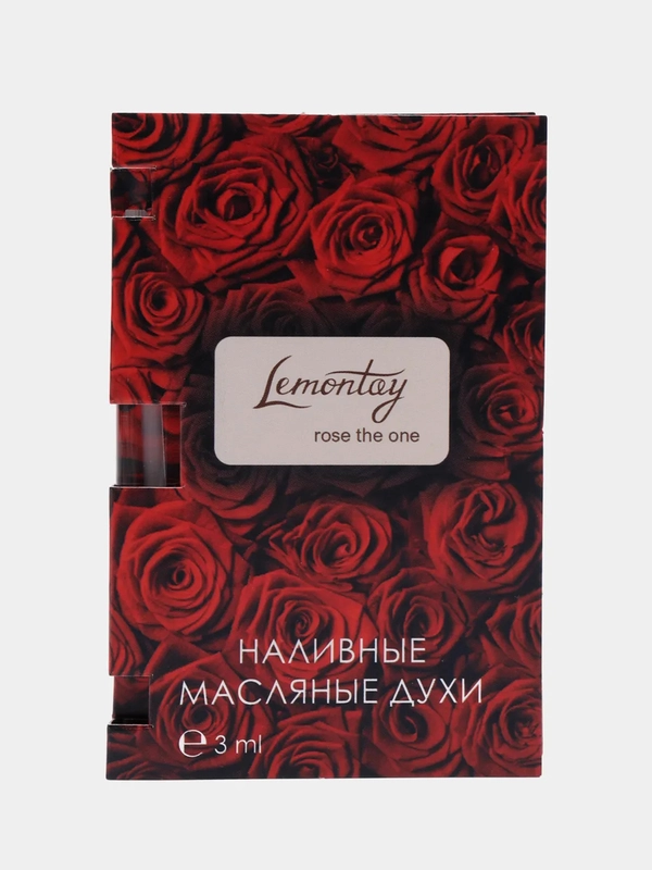 Lemontay масляные духи женские №118: rose the one, роз зе ван, 3 мл