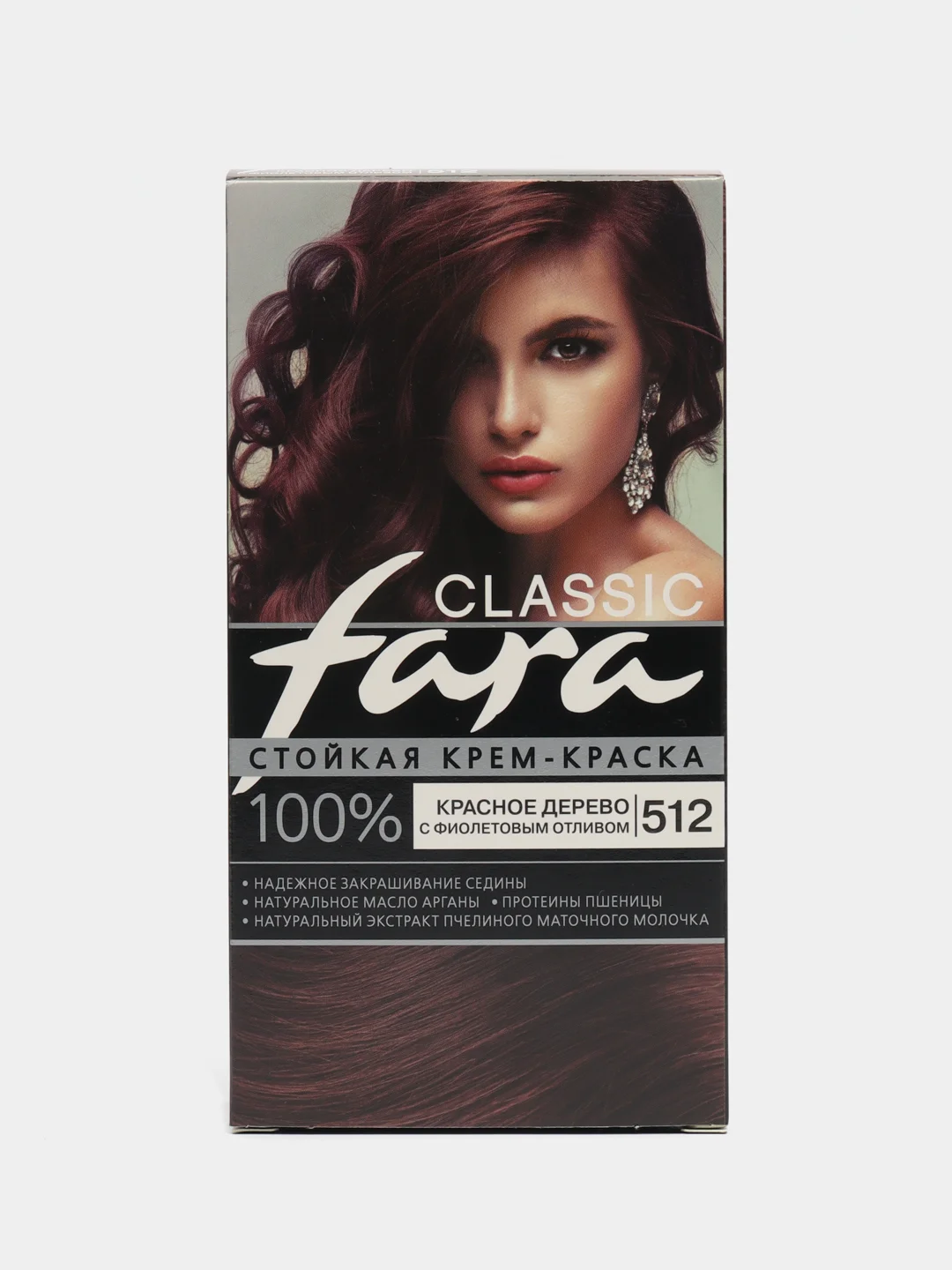 Краска Fara Classic 512 Красное дерево с фиолетовым отливом