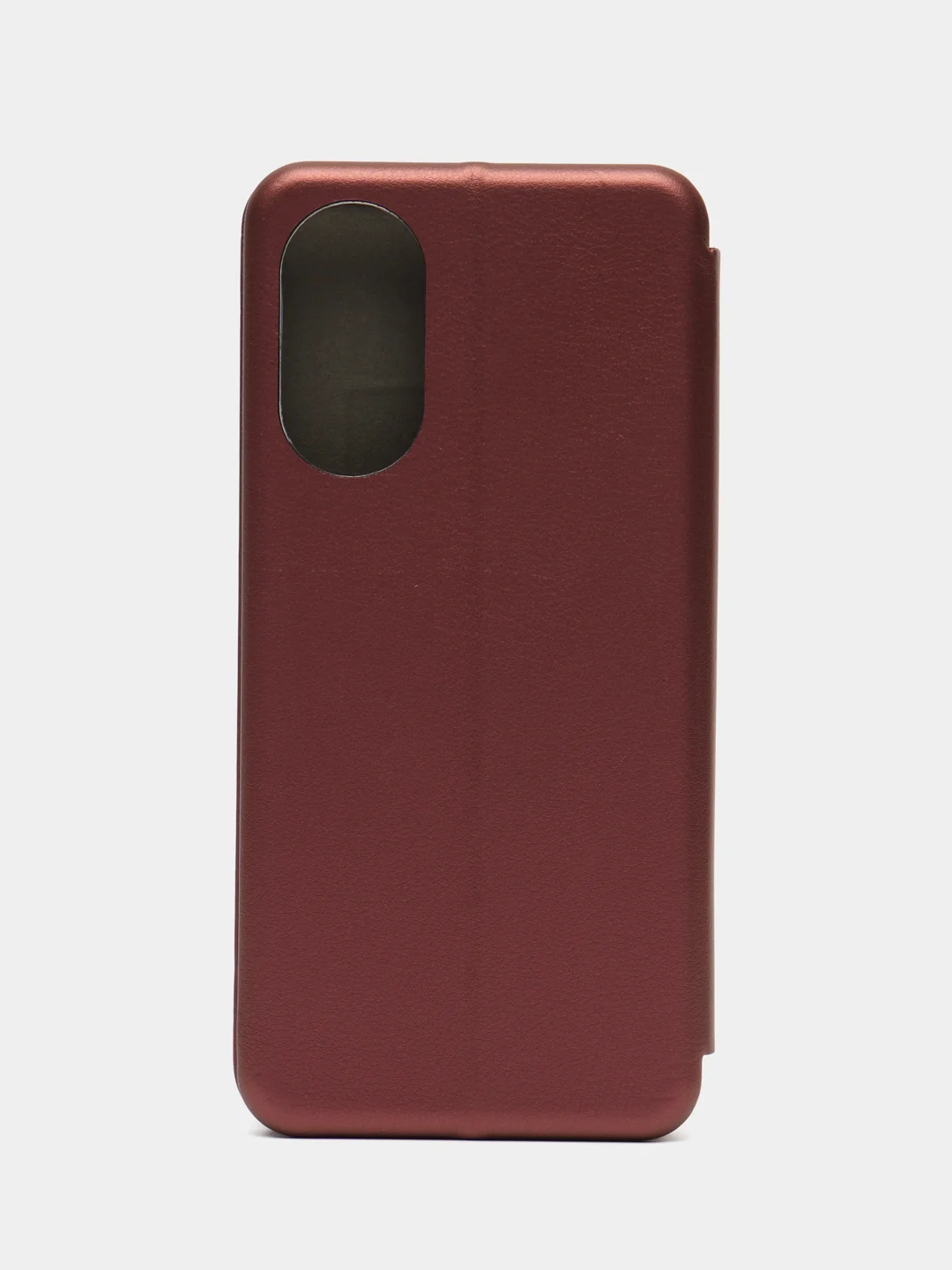 Багровый чехол-книжка для Oppo A78 4G (Оппо А78)