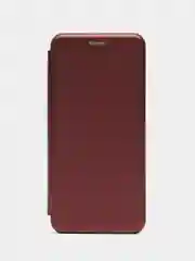 Багровый чехол-книжка для Oppo A78 4G (Оппо А78)