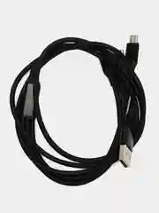 Черный кабель для зарядки 3 в 1, Lightning, TYPE-C, MICRO USB, 120 см