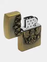 Горчичный зажигалка газовая