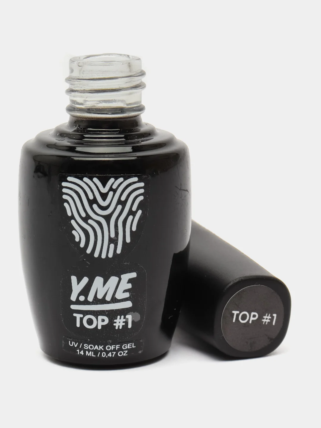 Прозрачный top Glance #1 (без л.с), Ymenails, 14 мл