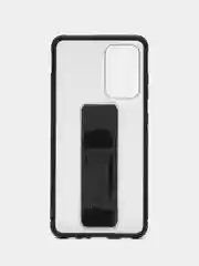 Розовый чехол-накладка с магнитным держателем для IPHONE/SAMSUNG/12M/A52